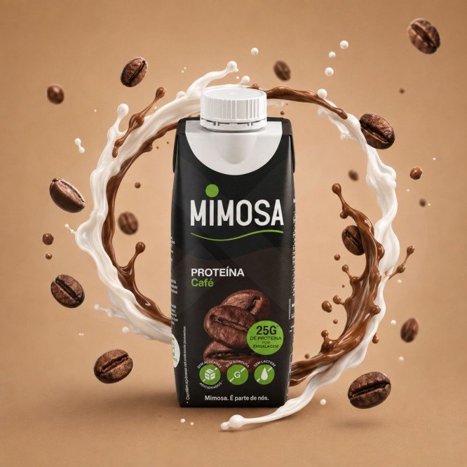 MIMOSA® Leite Magro Proteína de Café 250ml
