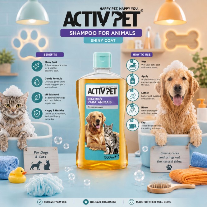 ACTIVPET® Szampon dla Zwierzat 500ml