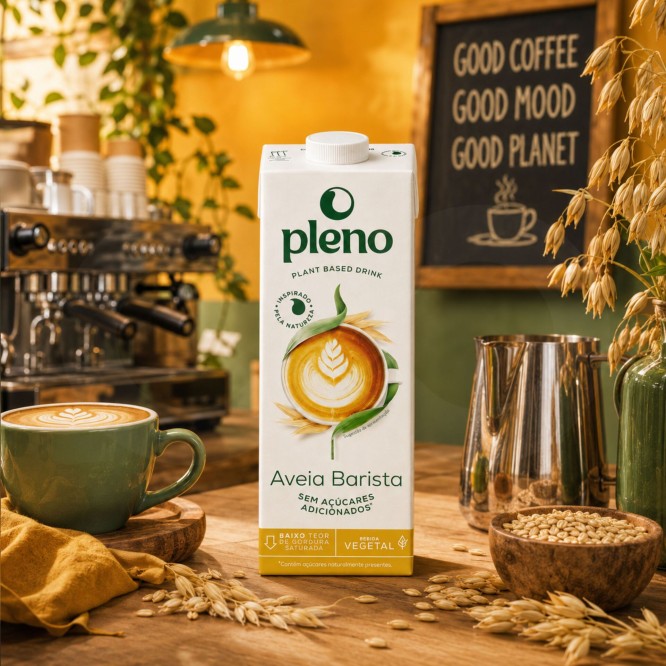 PLENOŽ Oat Barista Plant-Based Drink 1L