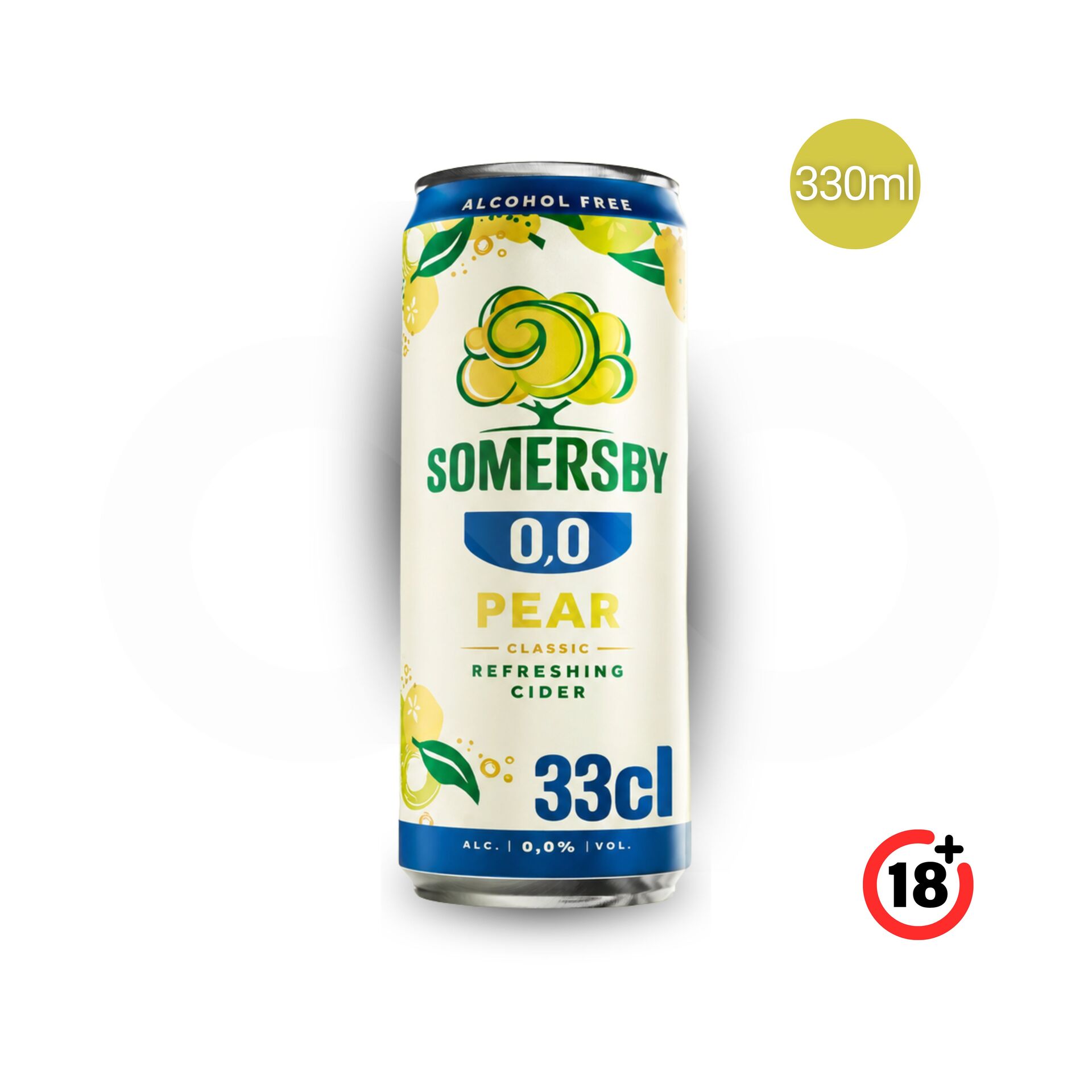 SOMERSBY® Pêra 0.0% Alc. 330ml