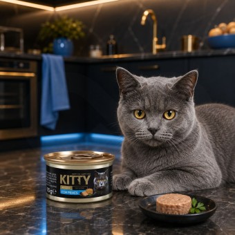 KITTY� Premium Mousse Adult mit Fisch 85g