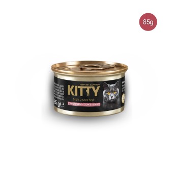 KITTYŽ Premium Mousse Adult met Zalm 85g KITTYŽ Premium Mousse Adult met Zalm 85g