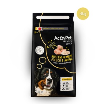 ACTIVPET� Premium Senior Hondenvoer met Kip 4kg