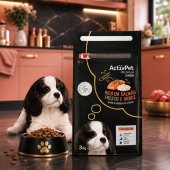 ACTIVPET® Premium Junior Dog Salmon 3kg