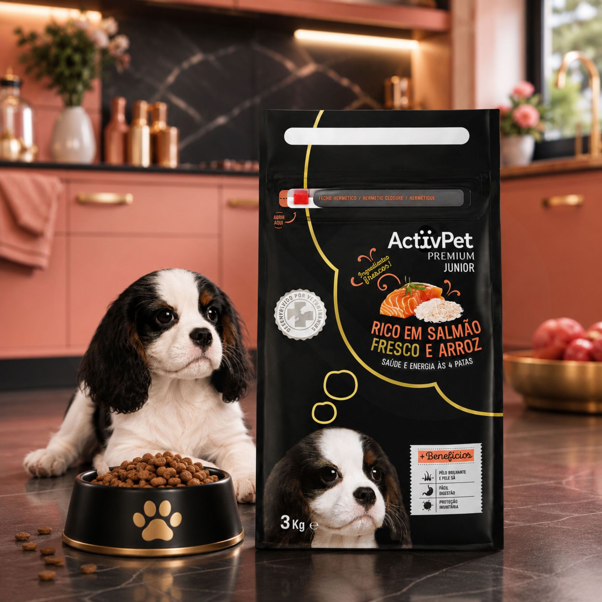 ACTIVPET® Premium Junior Dog Salmon 3kg