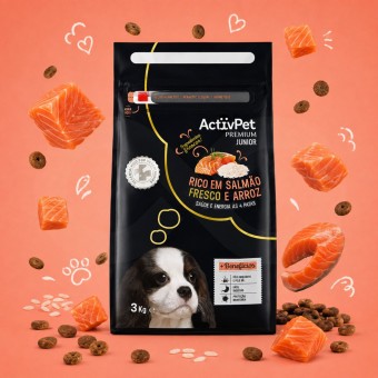 ACTIVPET� Premium Junior Hond met Zalm 3kg