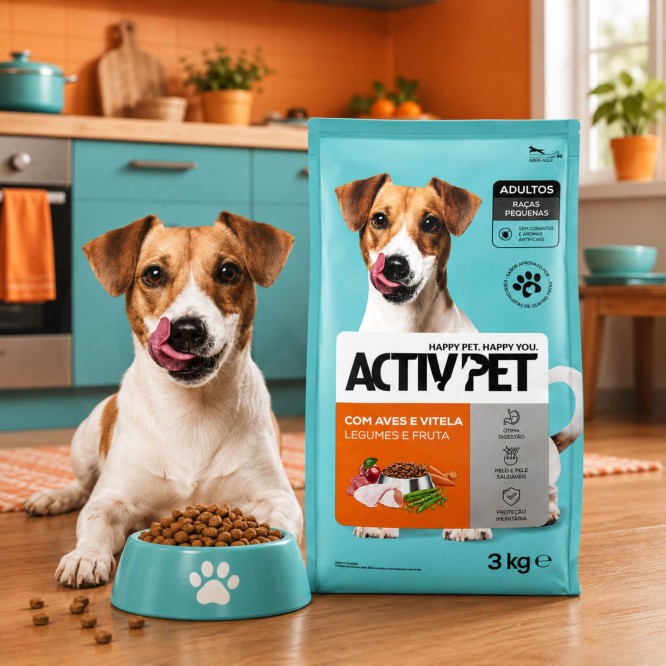 ACTIVPET® Alimento Secco per Cani con Pollame e Vitello 3kg