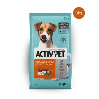 ACTIVPET� Alimento Secco per Cani con Pollame e Vitello 3kg