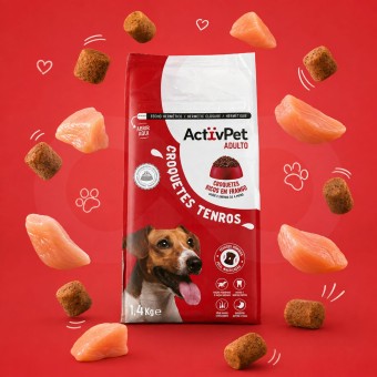 ACTIVPET� Chicken Kibble for Adult Dogs 1.4kg