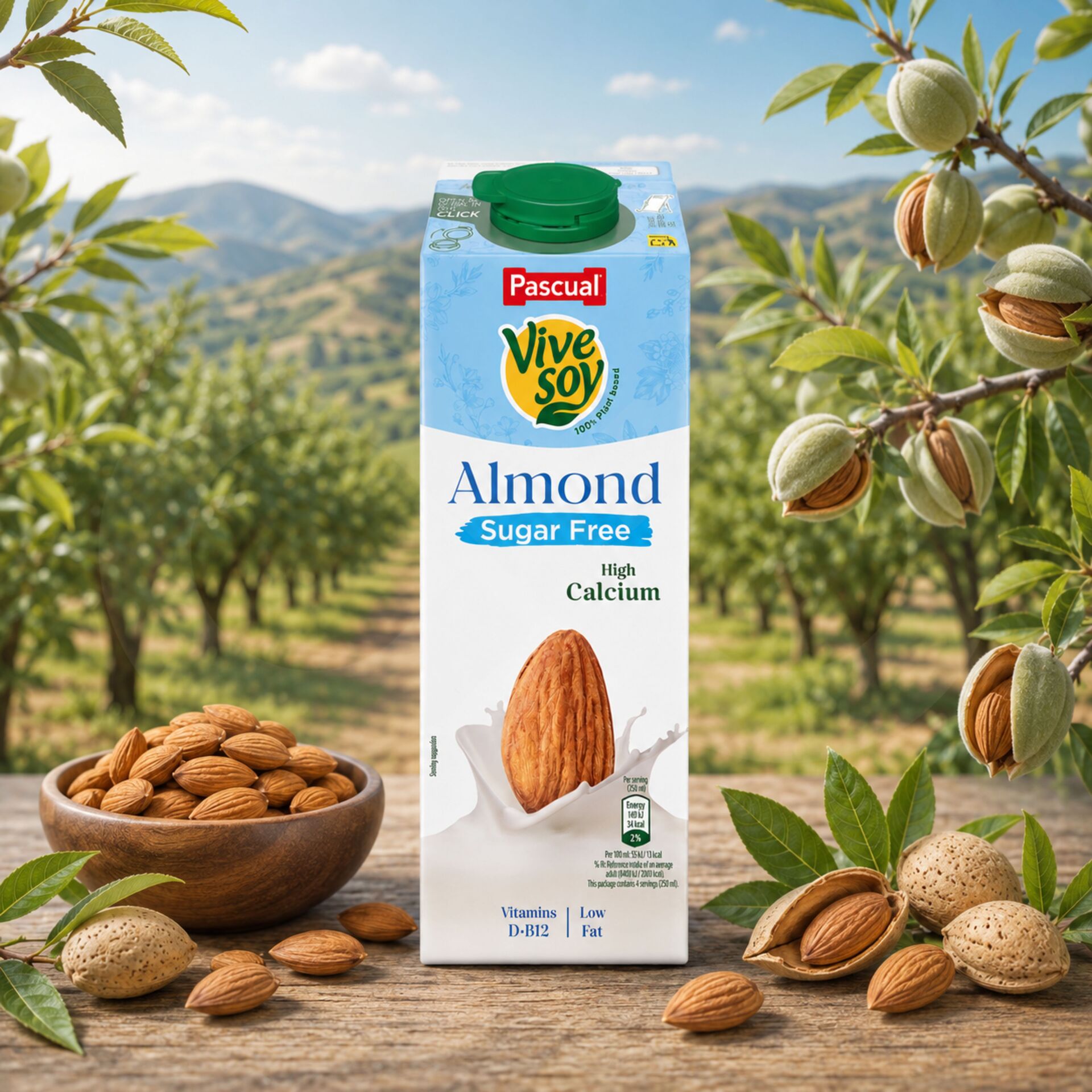 VIVE SOY® Boisson Végétale à l’Amande 1L