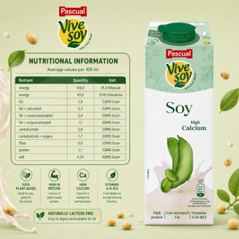 VIVE SOY� Bebida Vegetal de Soja 1L
