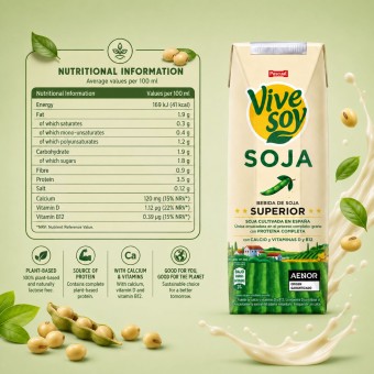 VIVE SOY� Bebida de Soja 250ml