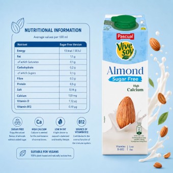 VIVE SOY® Boisson Végétale à l’Amande 1L