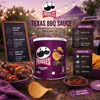 PRINGLES® Texas BBQ Sauce 40g