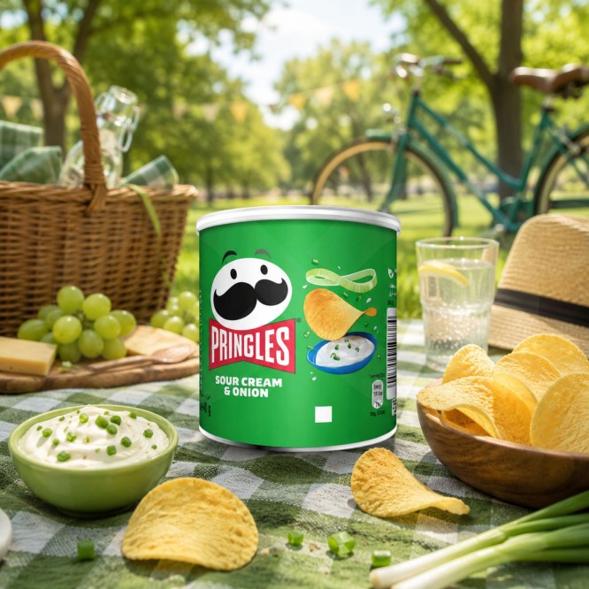 PRINGLES®Sour Cream & Onion 40g
