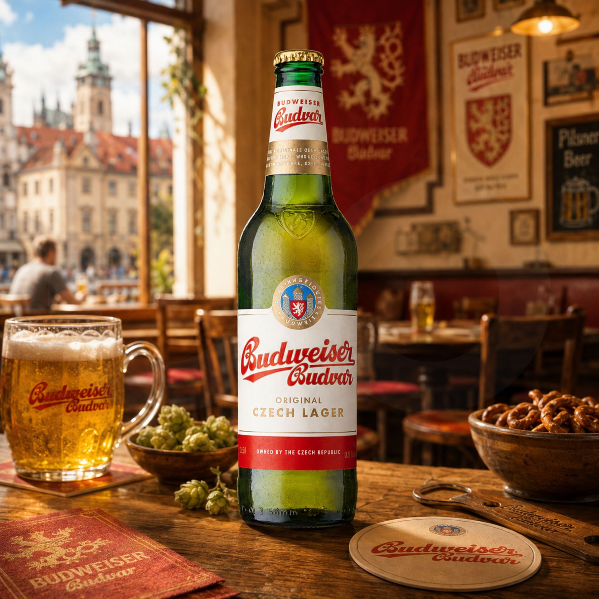BUDWEISER® Budvar Czech Lager 330ml