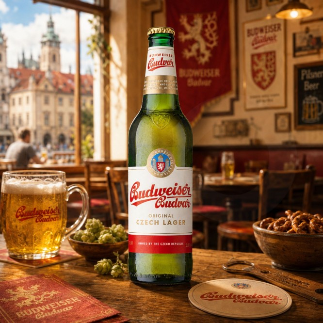 BUDWEISER� Budvar Czech Lager 330ml