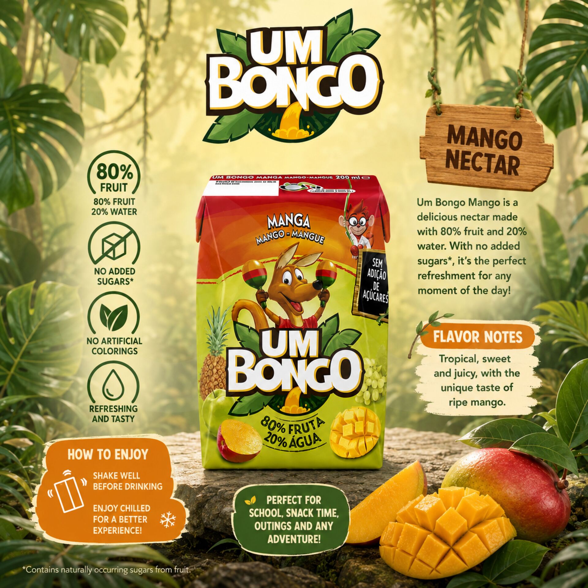 UM BONGO® Manga 200ml