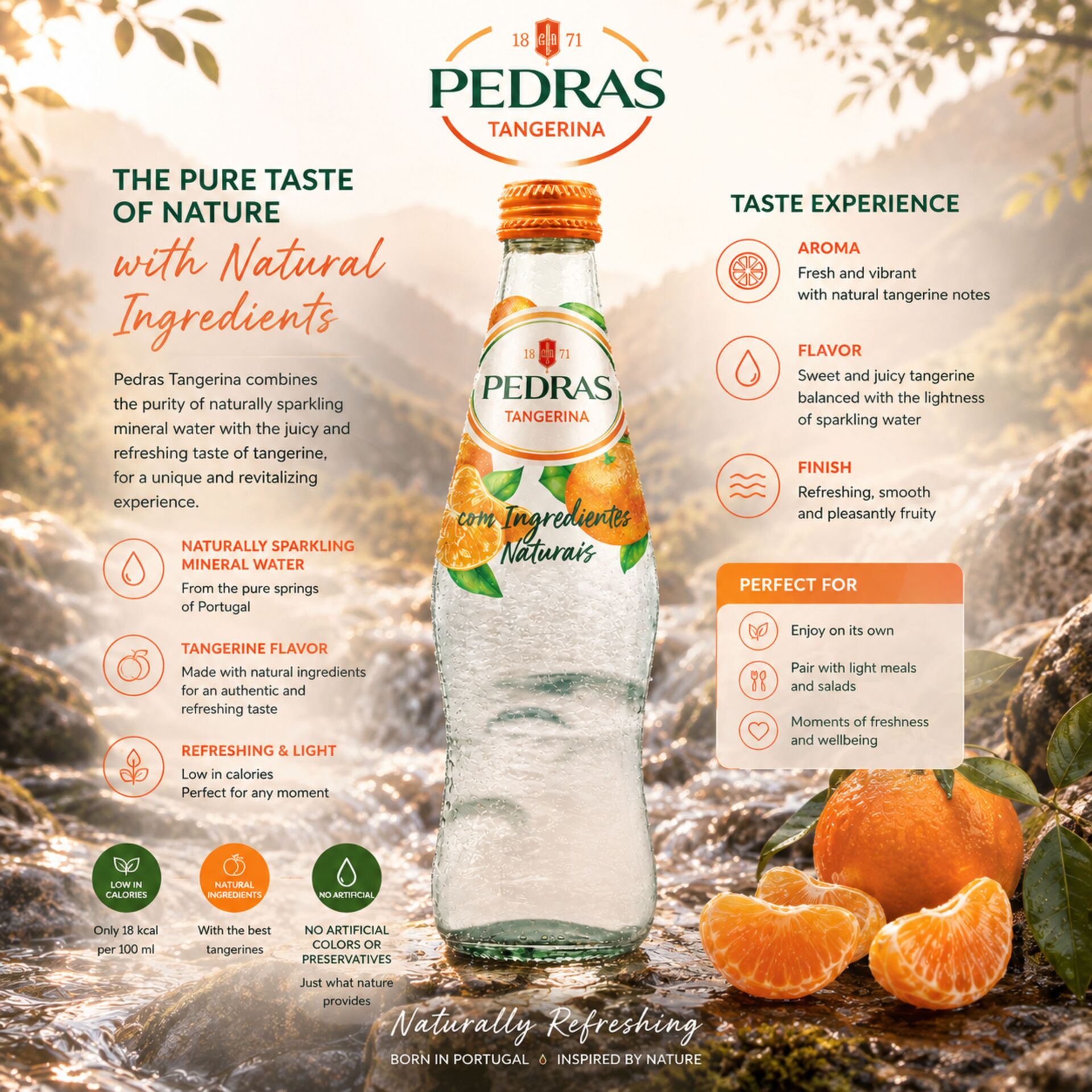 PEDRAS® Tangerina 250ml