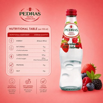 PEDRAS® Rote Früchte 250ml