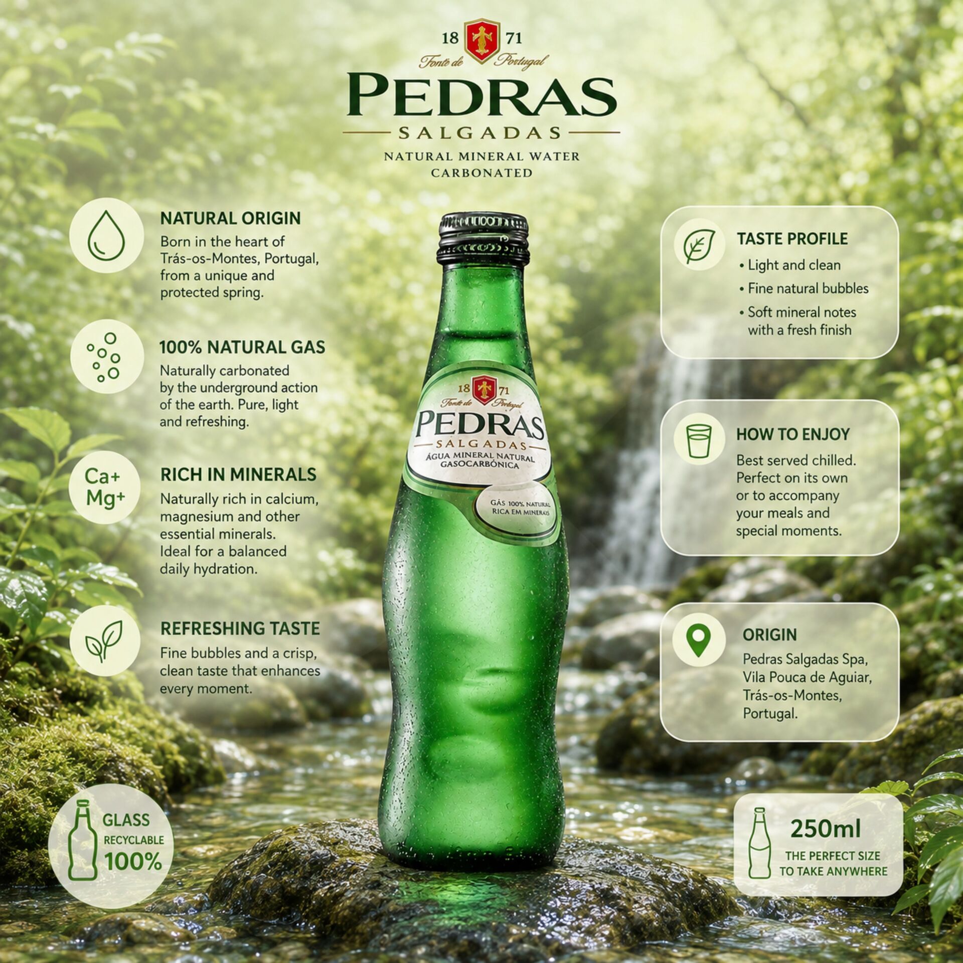 PEDRAS® Salgadas 250ml