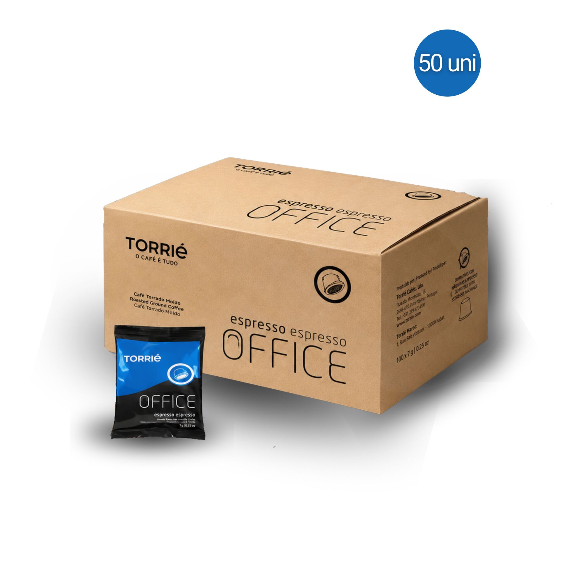 TORRIE® Espresso Point Capsules Expresso Office Decaf 50 un.