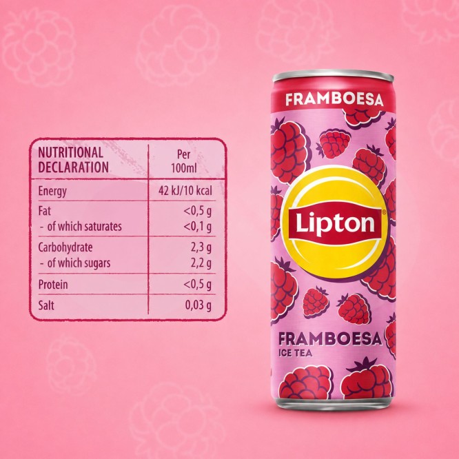 LIPTON® Framboesa 250 ml