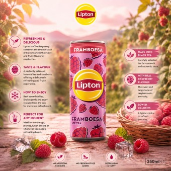 LIPTON® Framboesa 250 ml