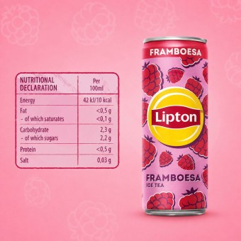 LIPTON® Framboesa 250 ml
