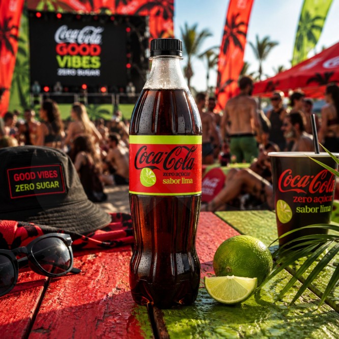 COCA-COLA� Zero Limonka 1L
