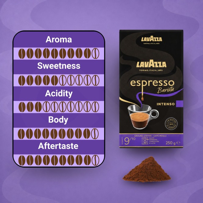 LAVAZZA� Gemahlener Kaffee Espresso Barista Intenso 250g