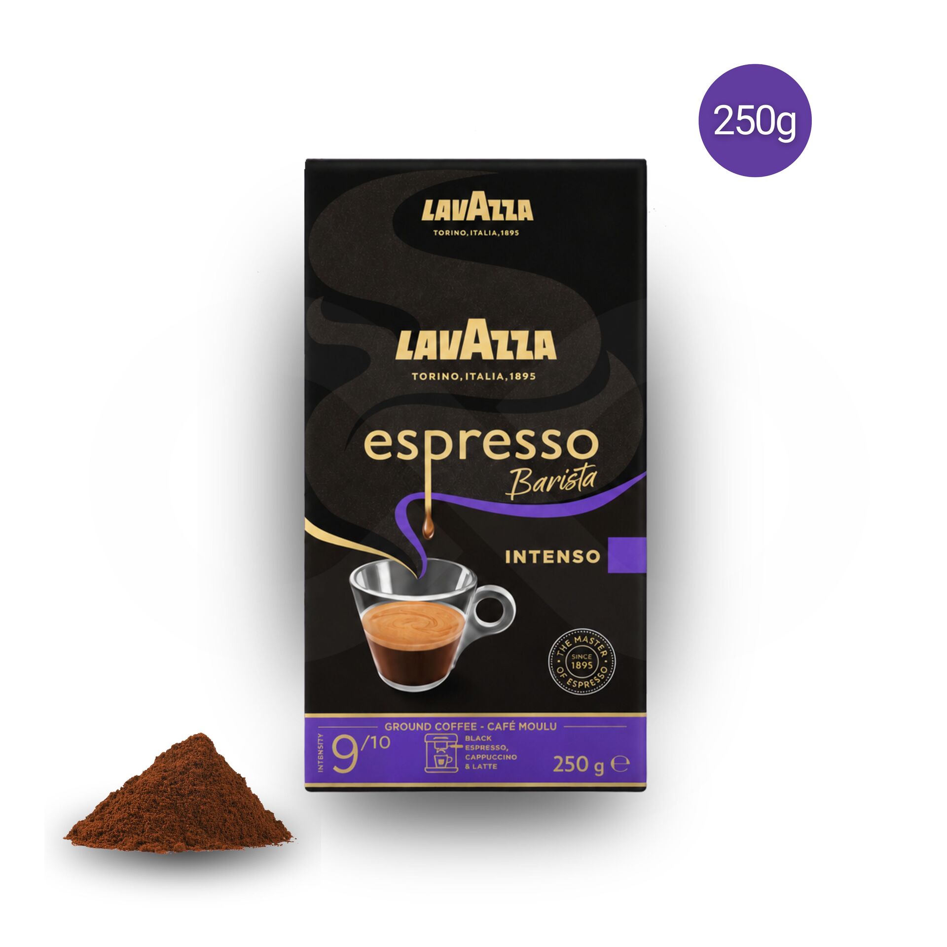 LAVAZZA® Gemahlener Kaffee Espresso Barista Intenso 250g