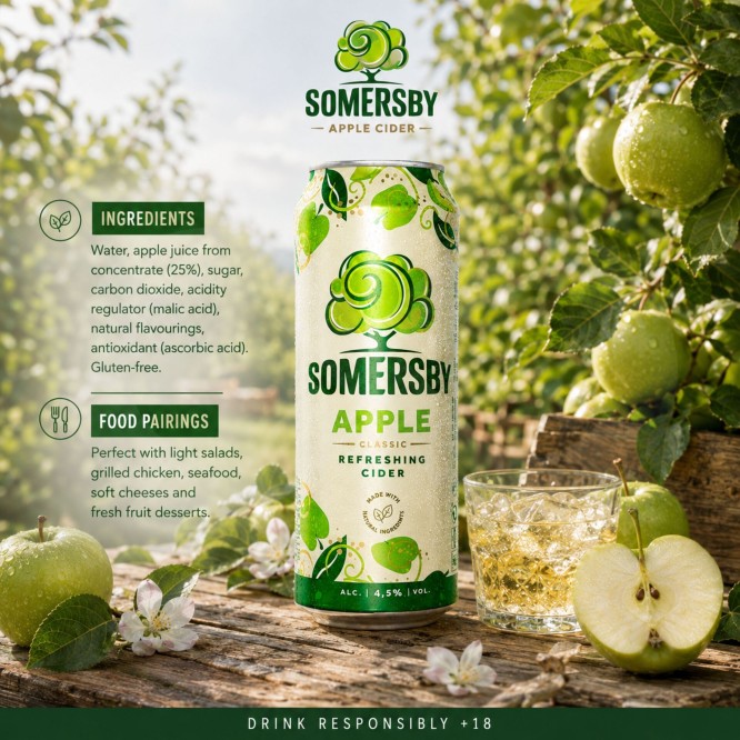 SOMERSBY® Apple Cider 500ml