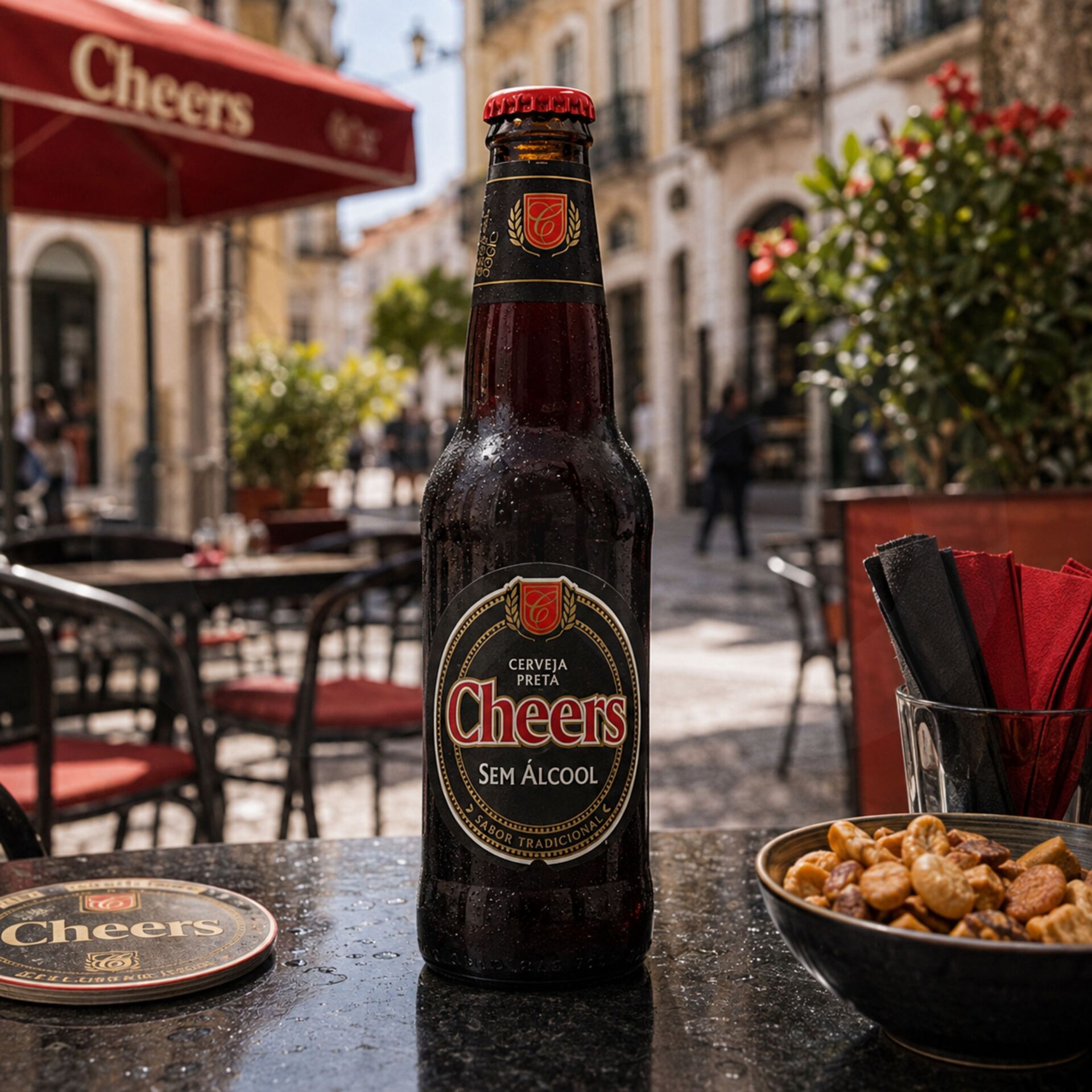 CHEERS® Preta Sem Álcool 330ml