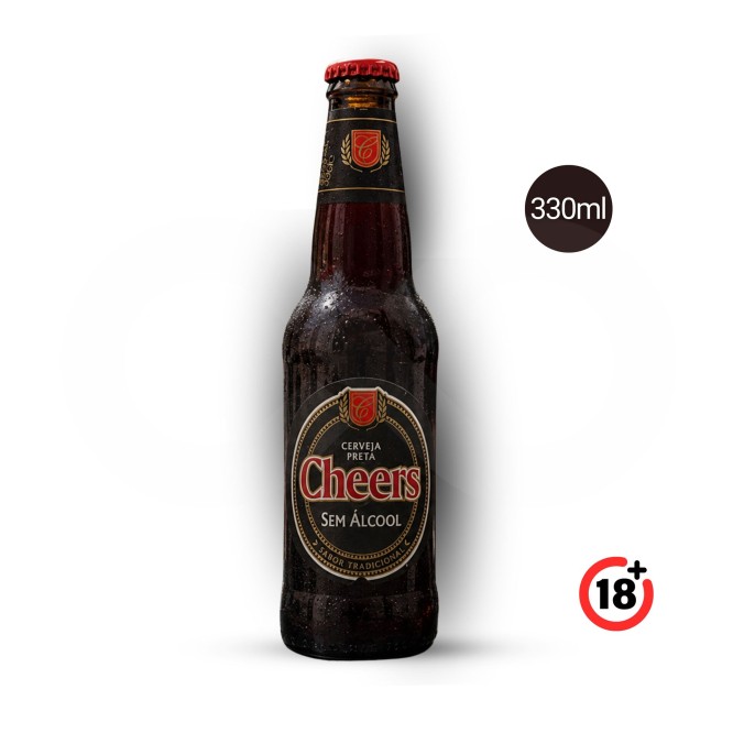 CHEERS® Preta Sem Álcool 330ml