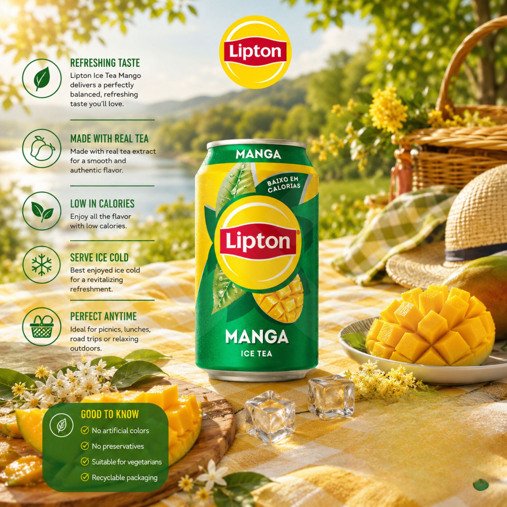 LIPTON® Mango 330ml