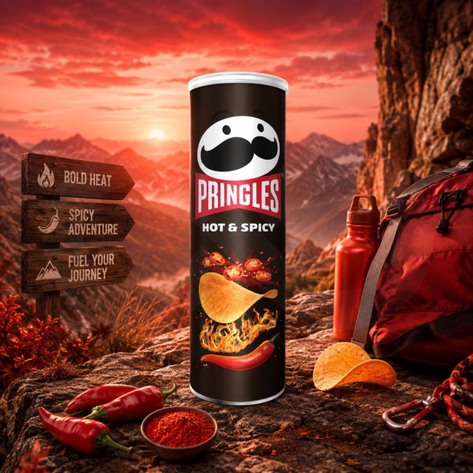 PRINGLES� Hot & Spicy 175g