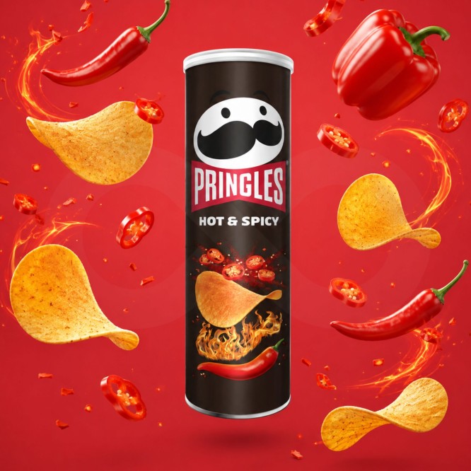 PRINGLES� Hot & Spicy 175g