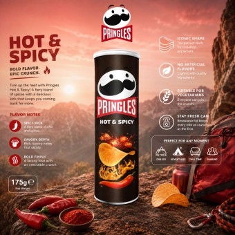 PRINGLES� Hot & Spicy 175g
