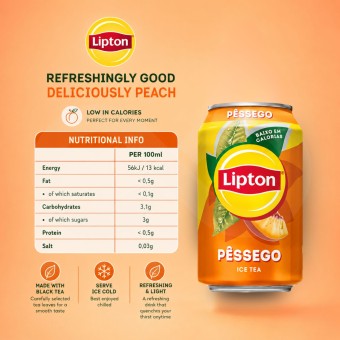 LIPTON® Pfirsich 330ml