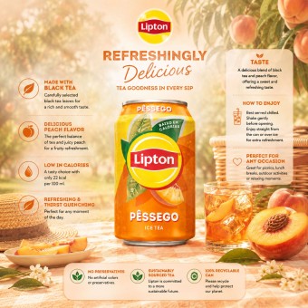LIPTON® Pfirsich 330ml