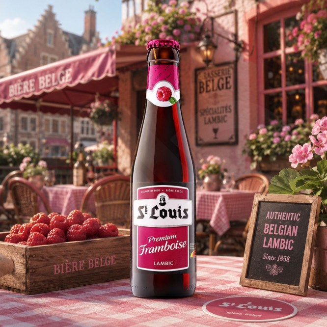 ST LOUIS® Premium Framboise Lambic Beer 250ml