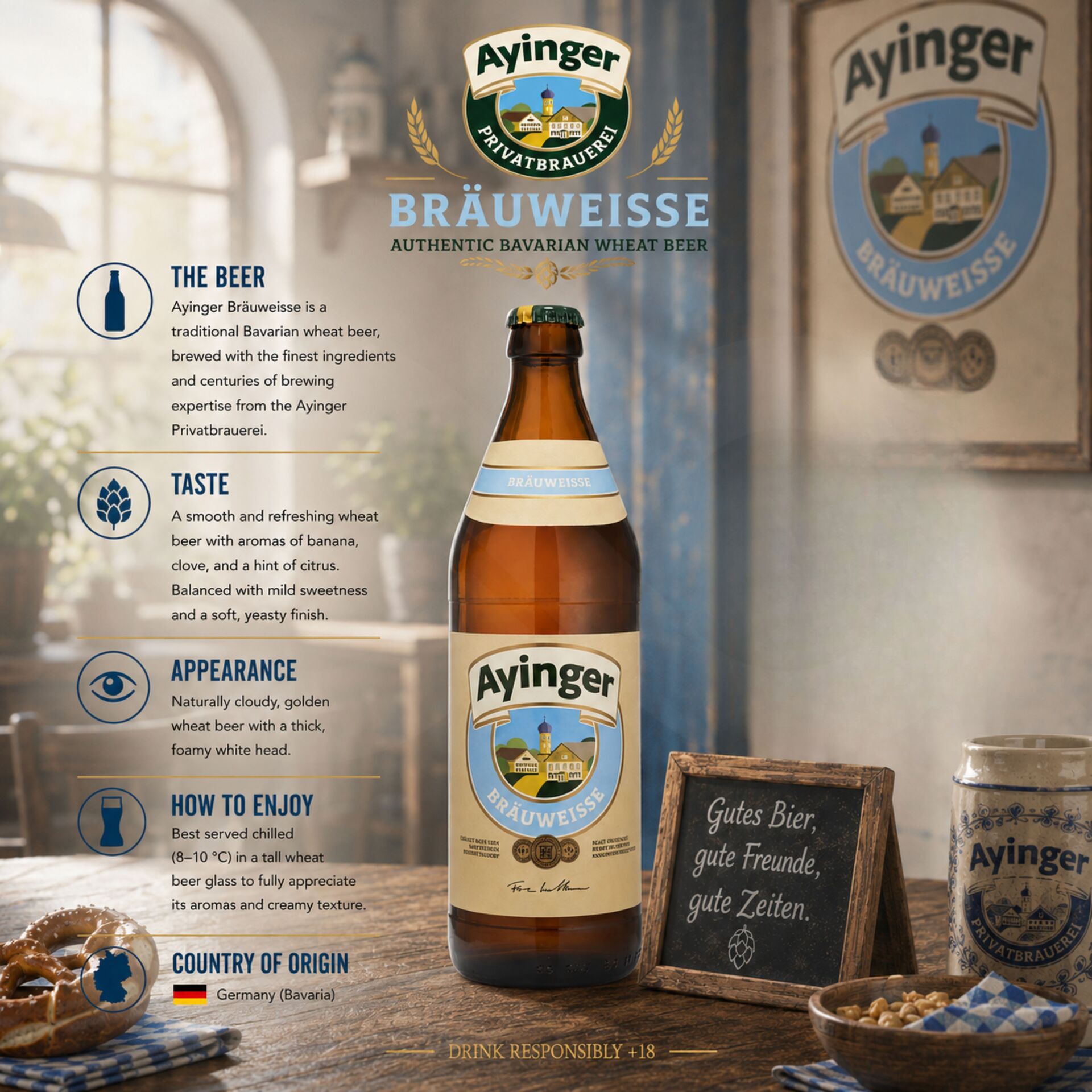 AYINGER® Brauweisse 500ml