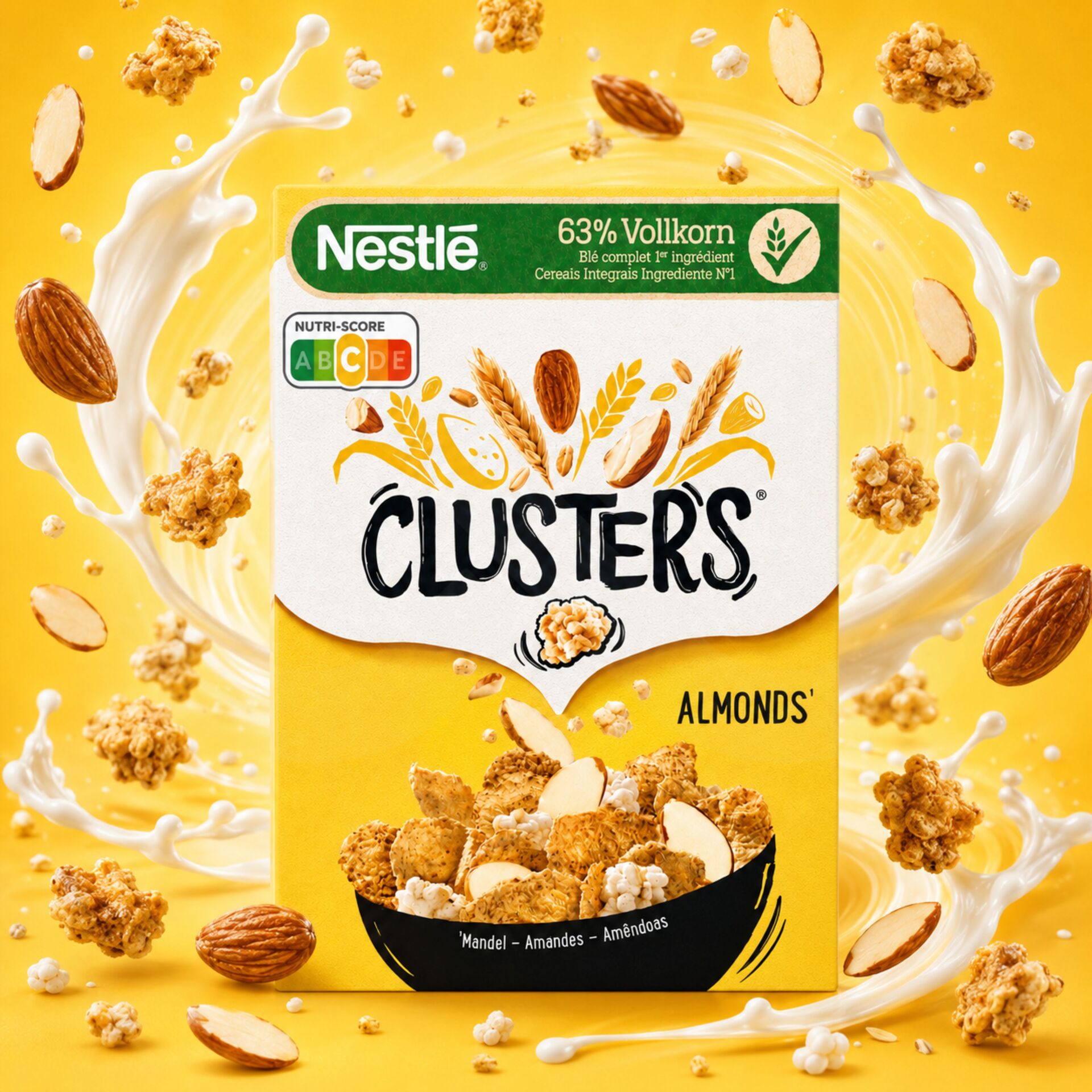 CLUSTERSŪ Almond Cereal 325gr
