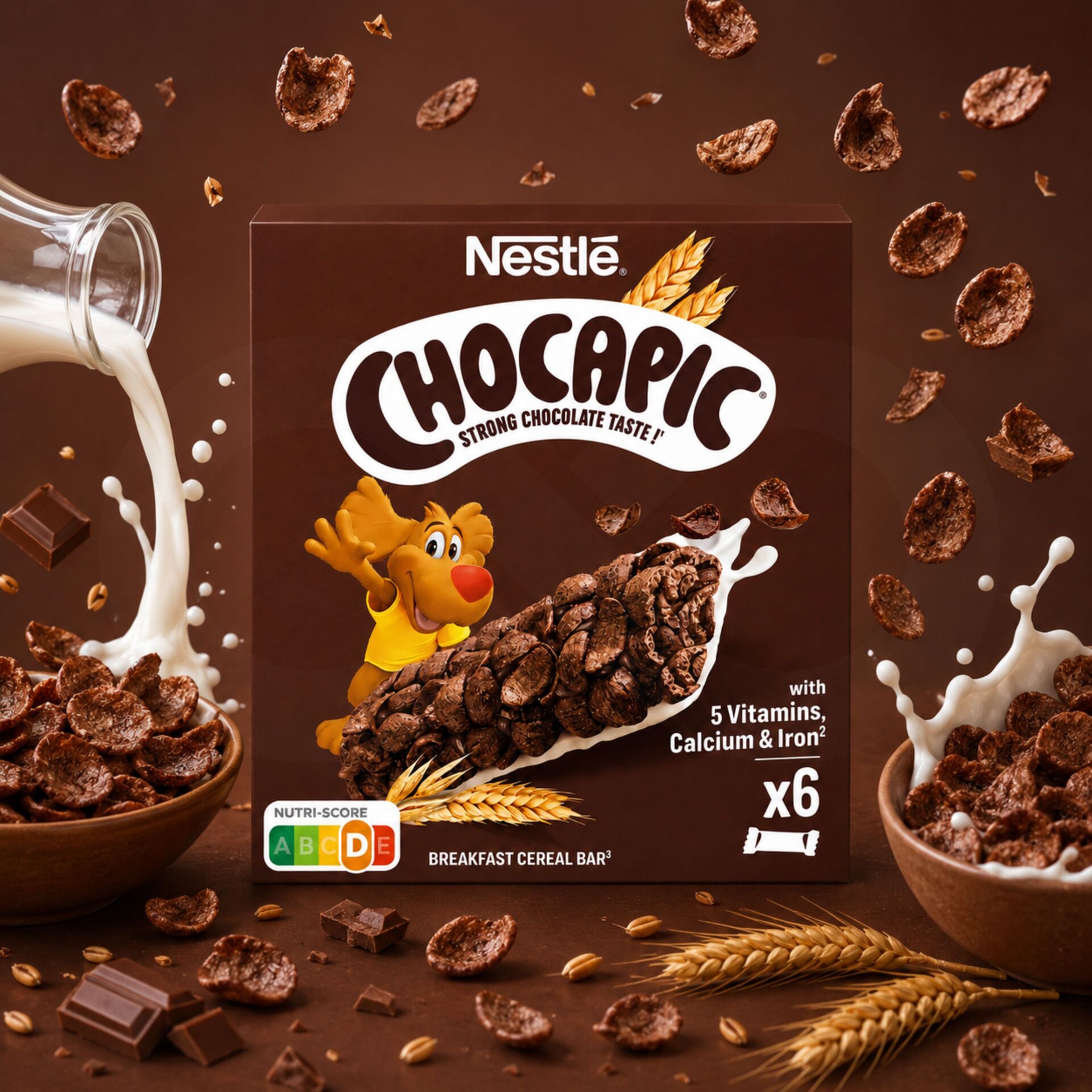 CHOCAPIC® Batony Zbozowe 6x25g