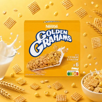 GOLDEN GRAHAMS� Barras de Cereais 6x25g