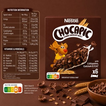 CHOCAPIC® Batony Zbozowe 6x25g