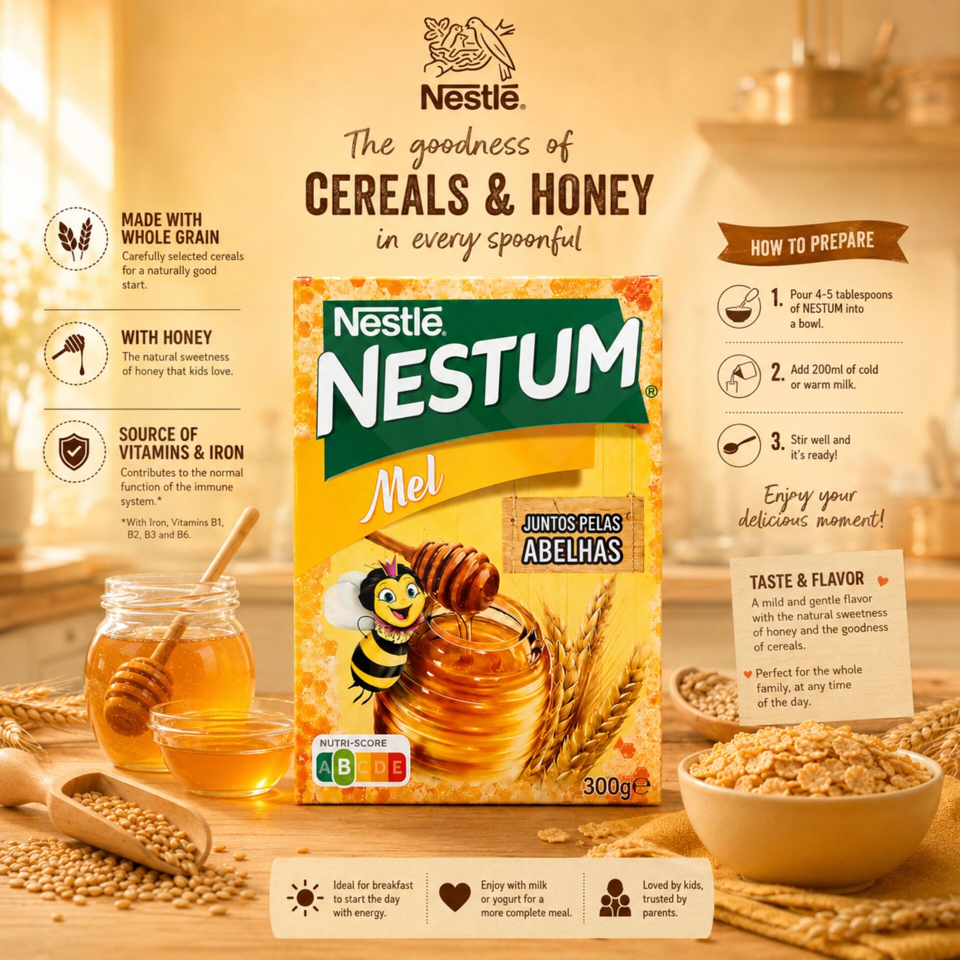 NESTUM® Miód 300gr