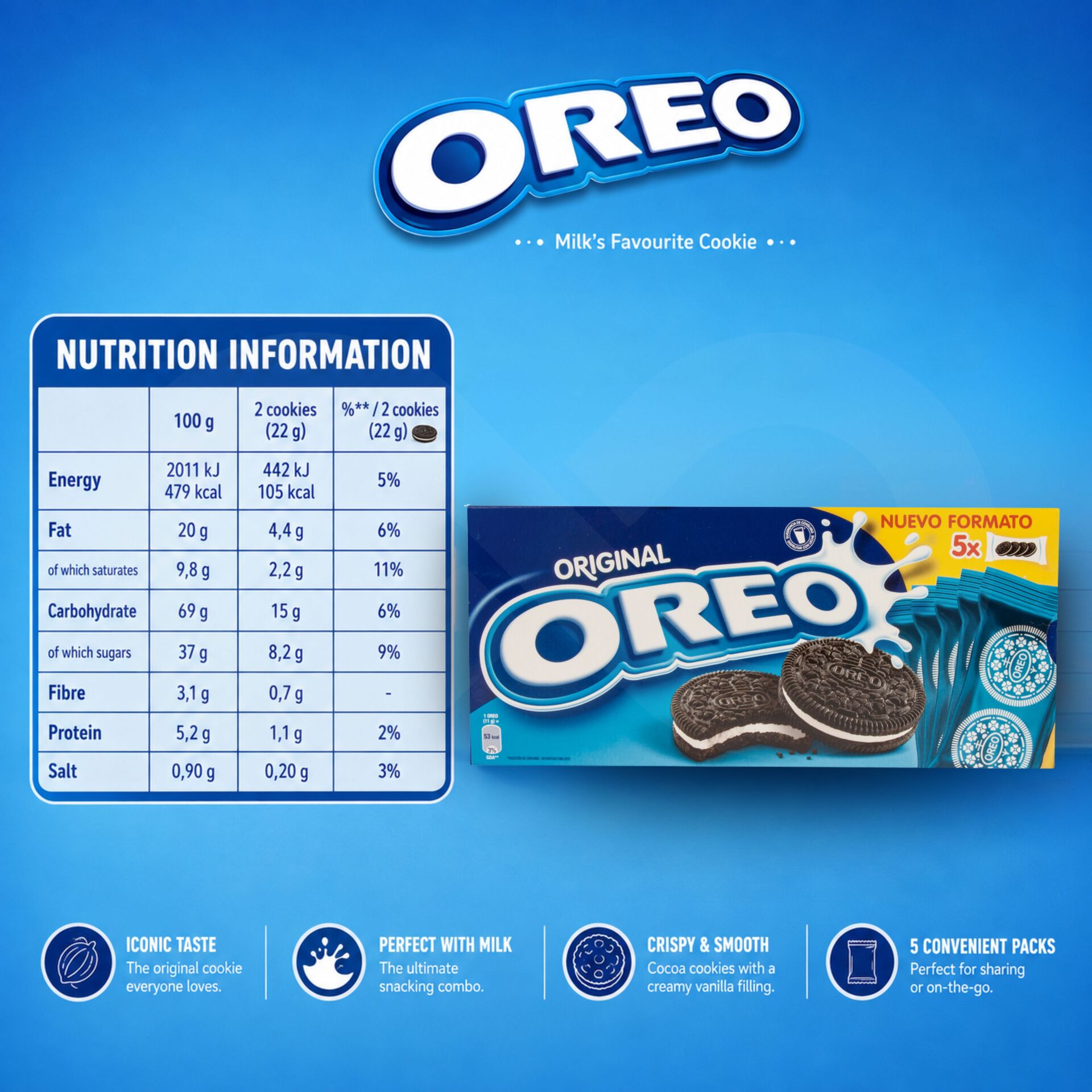 OREO® Original 5x44gr