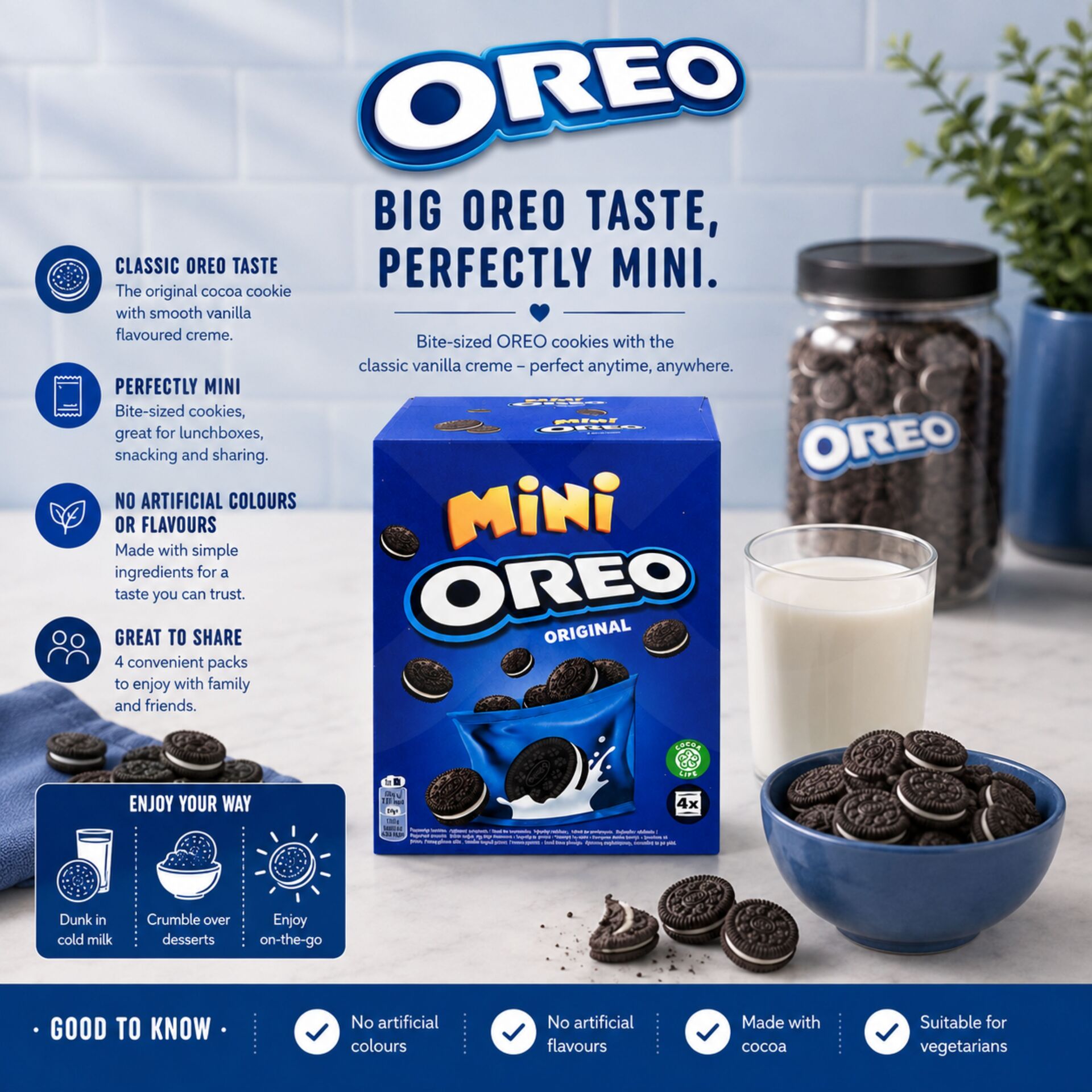 OREO® Original Mini 4x40gr